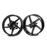 BST Diamond TEK 5 Spoke Carbon Fiber Rear Wheel for the Kawasaki ZX-10R (04-10) - 6.625 x 17 - wheels